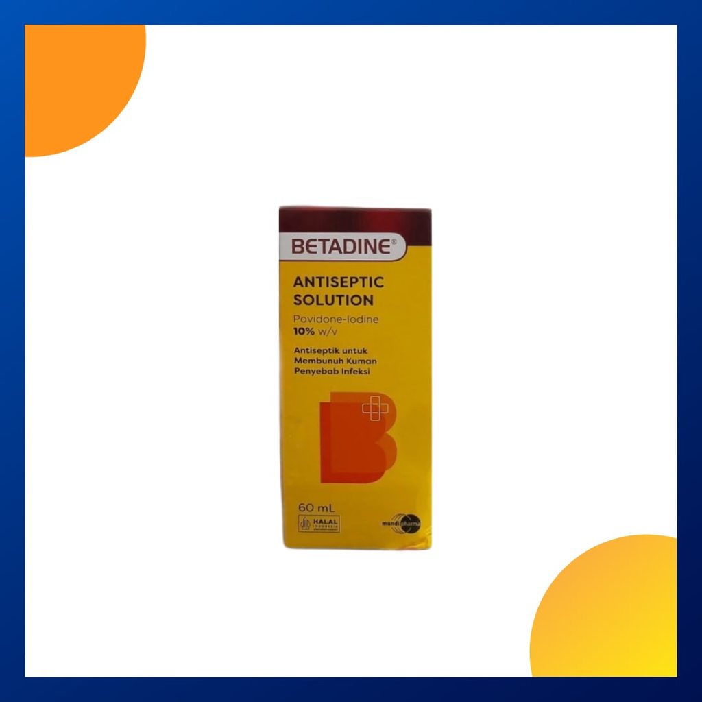 Betadine Larutan 60 Ml Botol