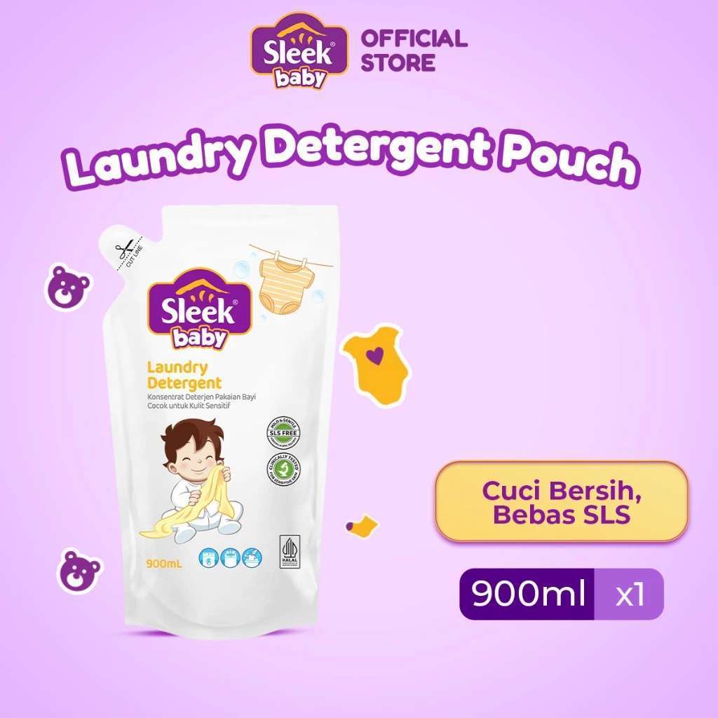 SLEEK LAUNDRY 900ML - RAJA SUSU