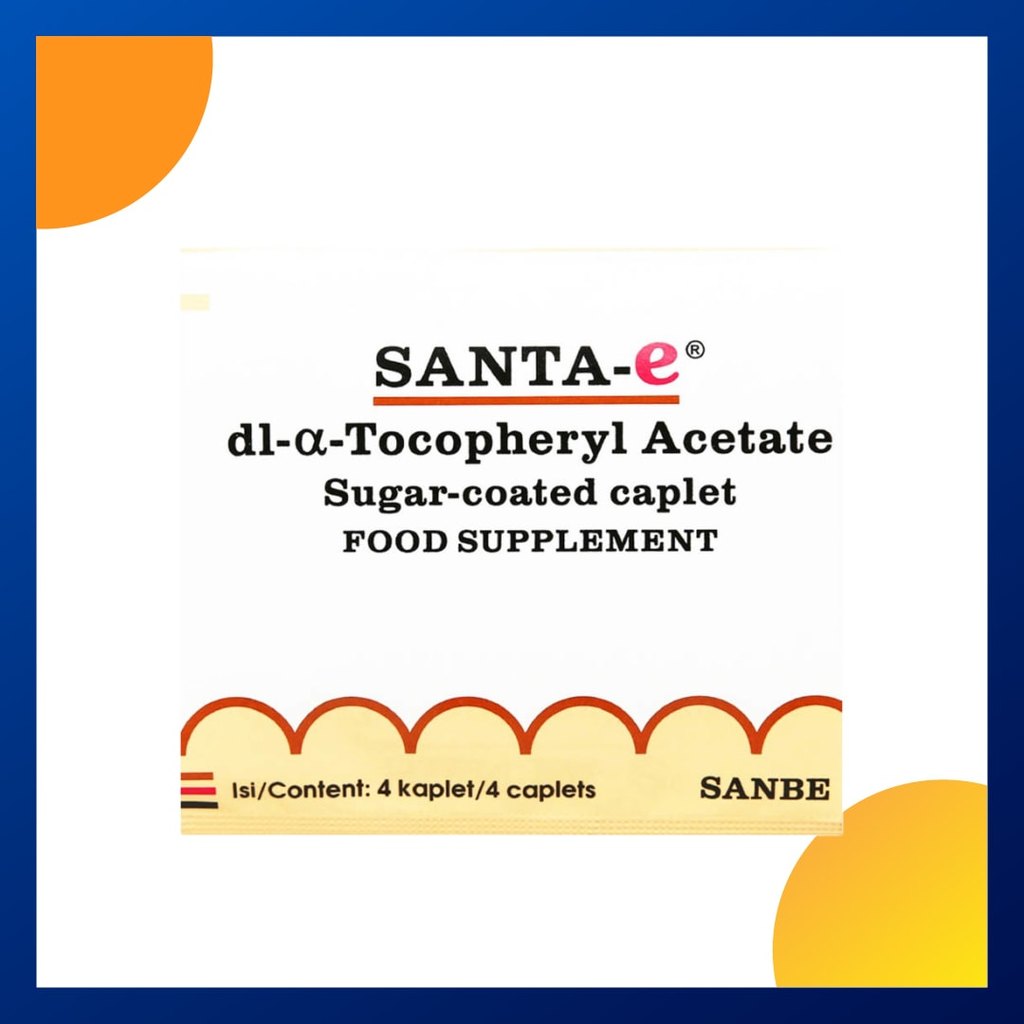 Santa E 100 Iu Strip 4 Kaplet