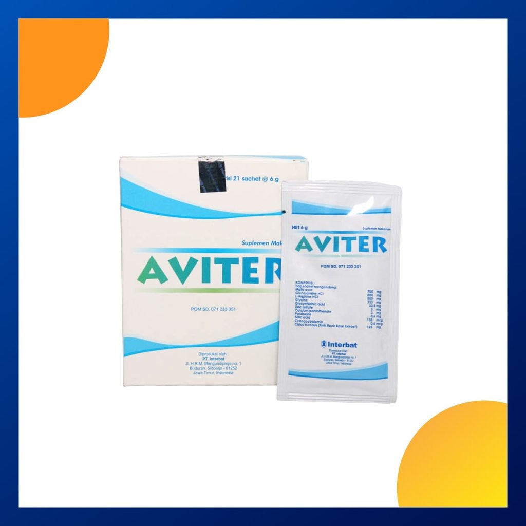 Aviter 6 Gram Box 21 Sachet