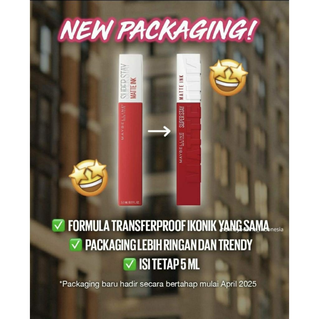 Maybelline Superstay Matte ink