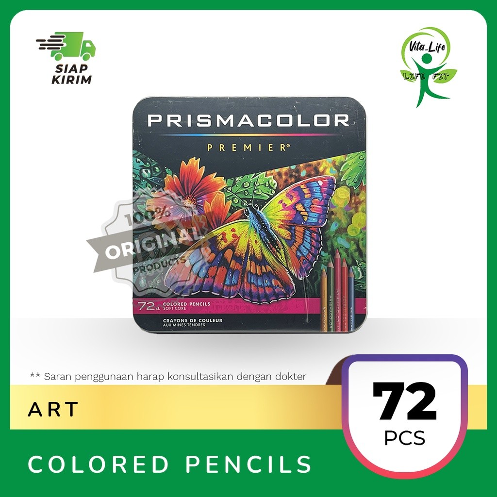 PRISMACOLOR PREMIER COLORED PENCIL 72CT