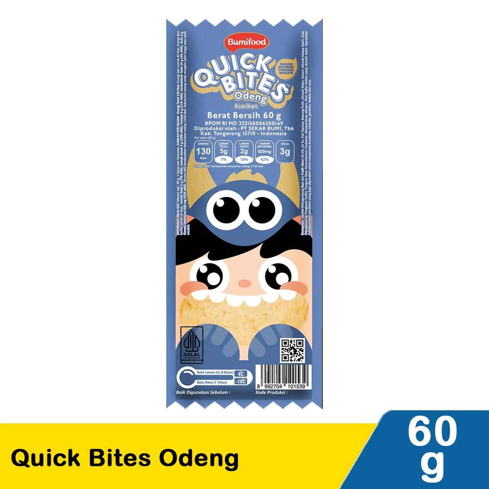 BUMIFOOD QUICK BITES ODENG 60g