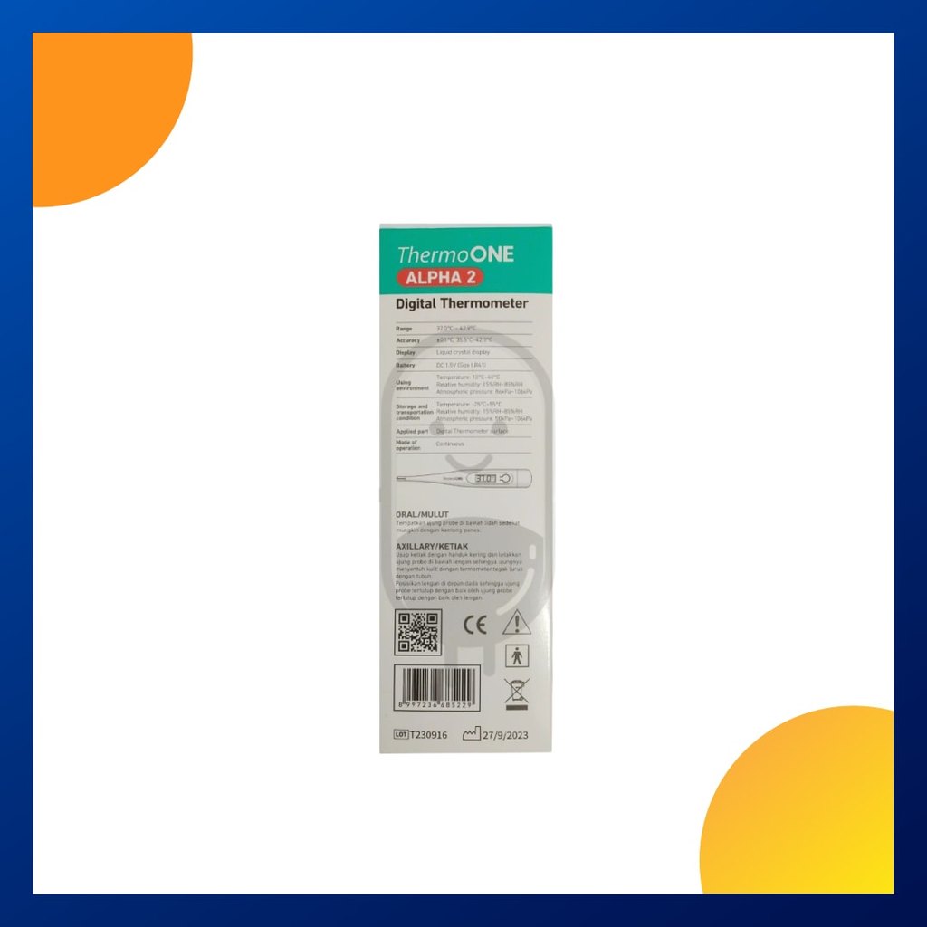 Thermo One Alpha 2 Digital Thermometer