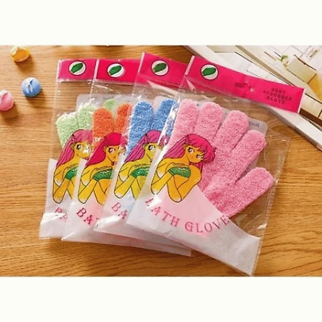 Sarung Tangan Scrub Mandi