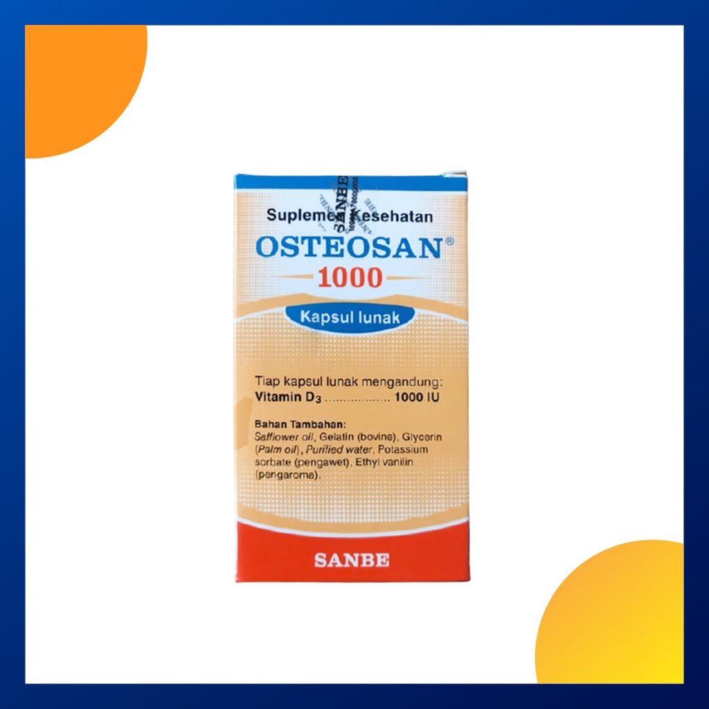 Osteosan 1000 Iu Botol 60 Kapsul