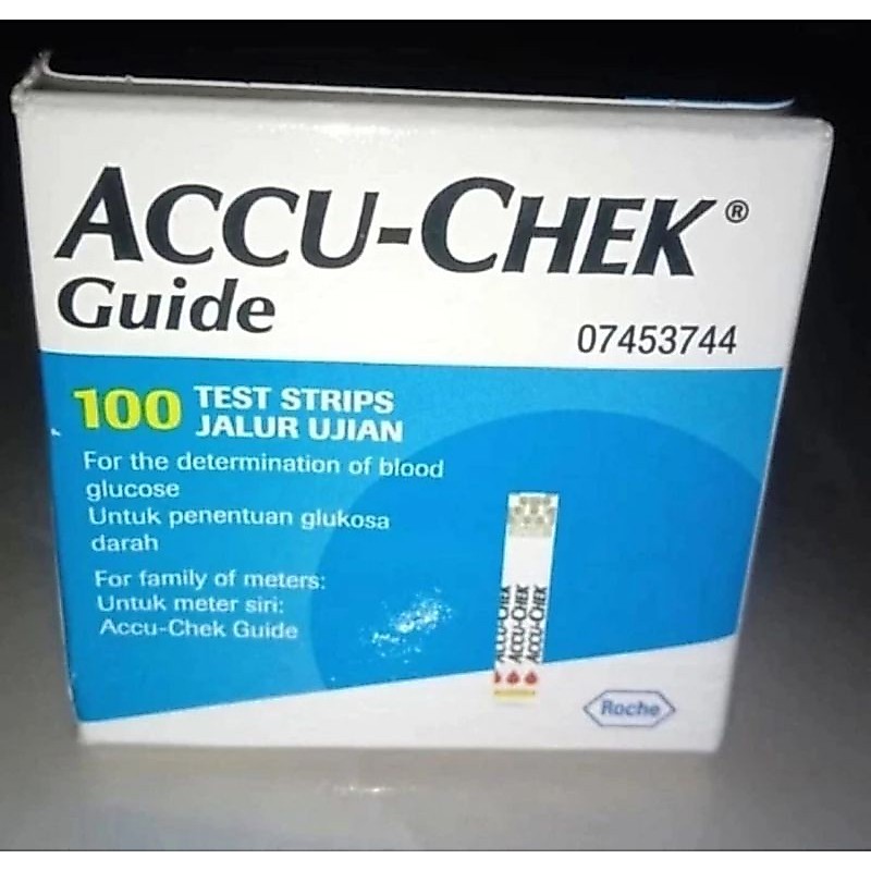accu check guide isi 100 strip tes