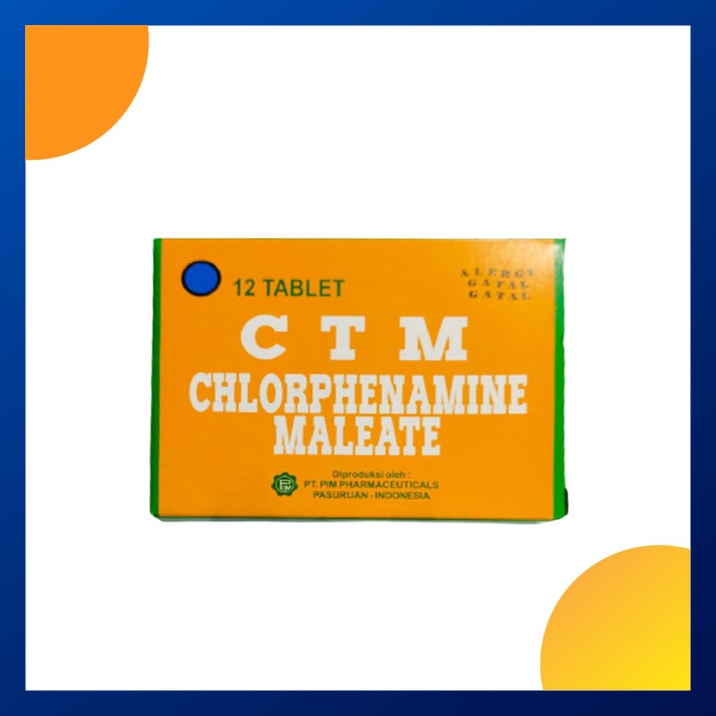 CTM 4 MG 1 STRIP @ 12 TABLET