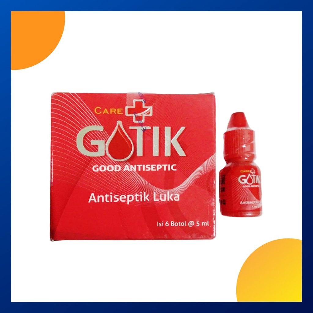 Gotik 5 Ml Botol Box Isi 6 Botol