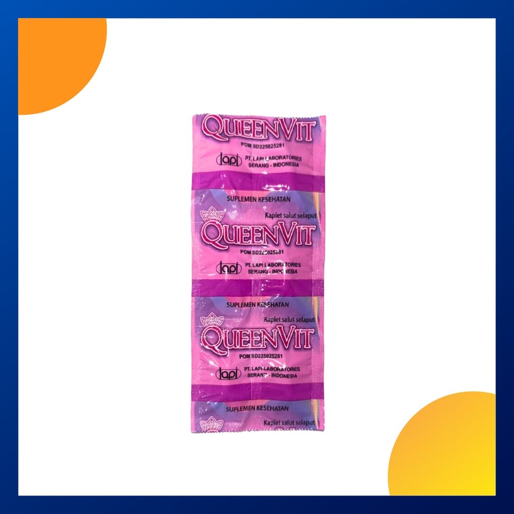 Queenvit Strip Isi 6 Kaplet