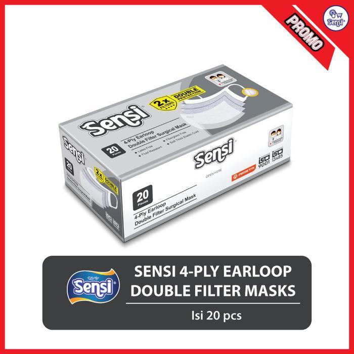 SENSI DOUBLE FILTER SURGICAL MASK