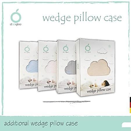 Dooglee - Case Wedge Pillow - Candy Pink