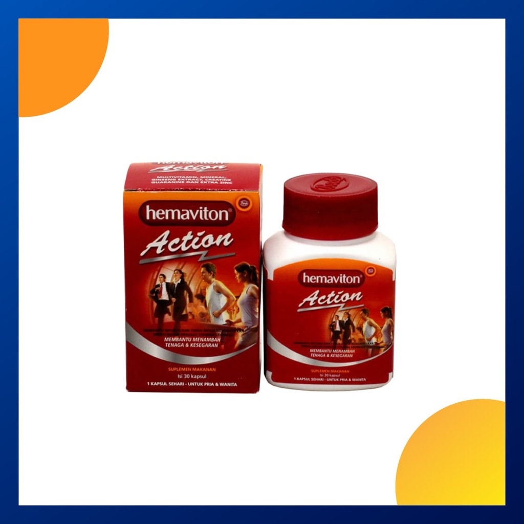 Hemaviton Action Botol 30 Kapsul