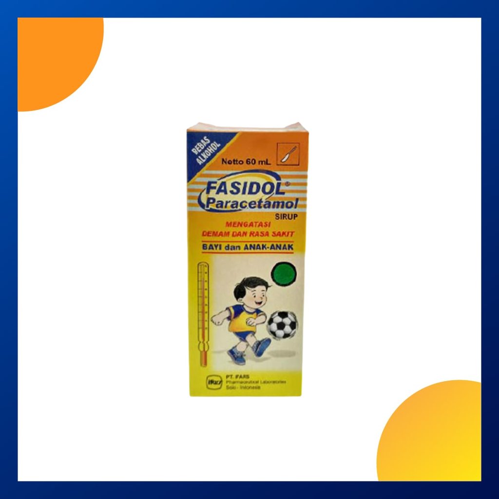 FASIDOL SIRUP 1 BOTOL @ 60 ML