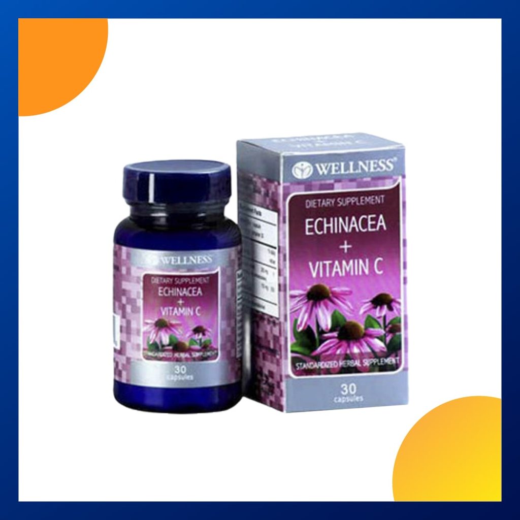 Wellness Echinacea + Vit C Box 30 Kapsul