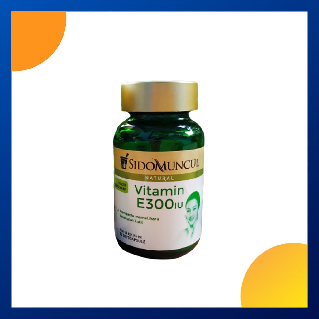 Sidomuncul Vitamin E 300 Iu Botol 50 Kapsul