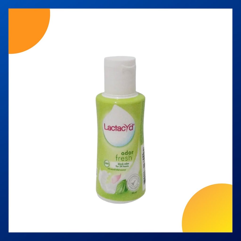 Lactacyd Odor Fresh Hijau 60 Ml Botol