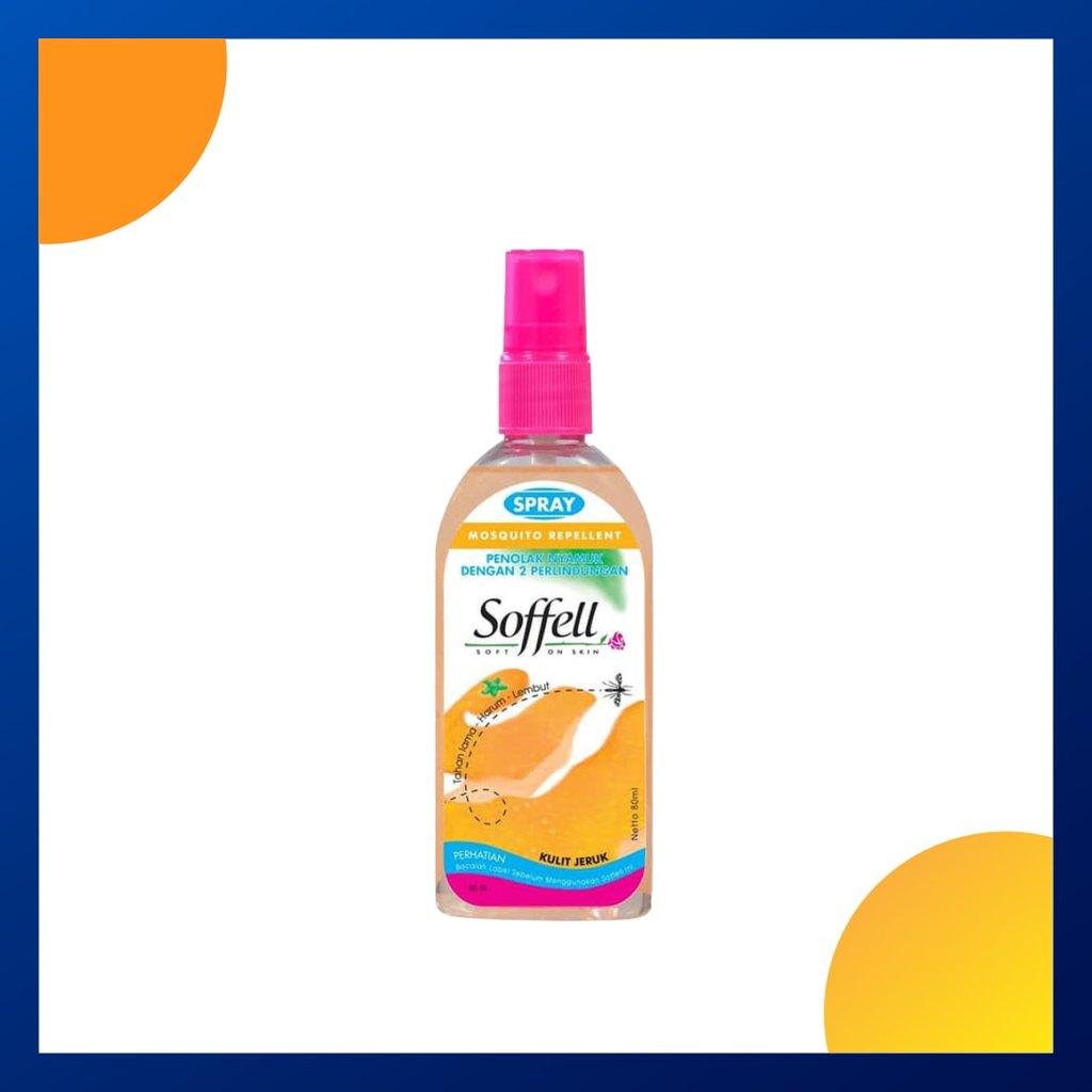Soffell Kulit Jeruk Spray 80 Ml