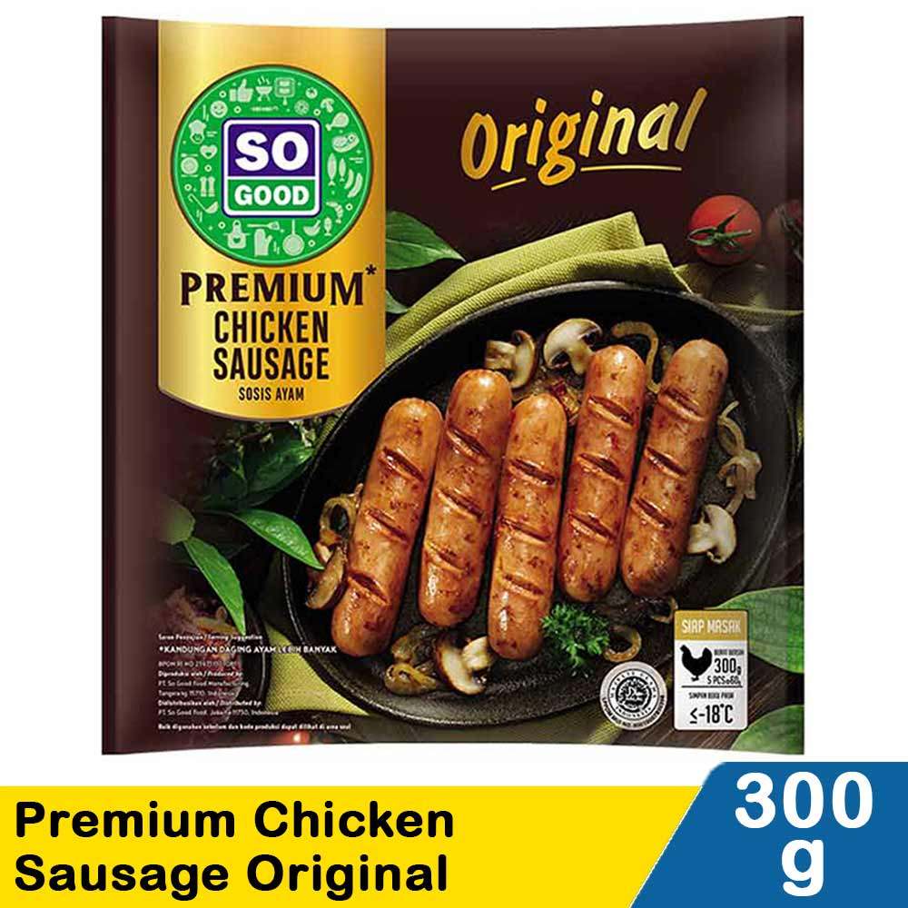 SO GOOD PREMIUM SAUSAGE ORIGINAL 300g