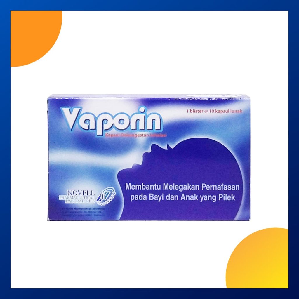 Vaporin Box Isi 10 Kapsul