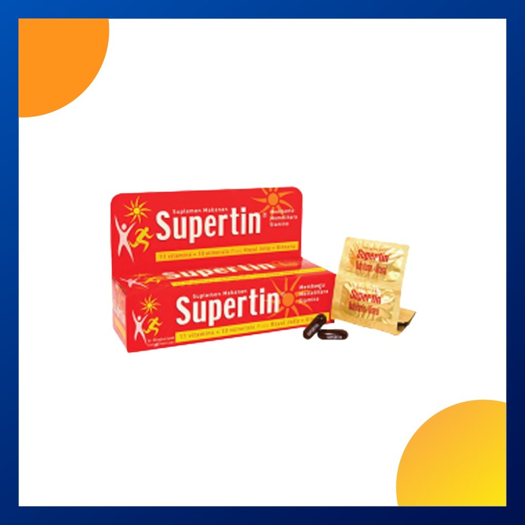 Supertin Box Isi 30 Kapsul