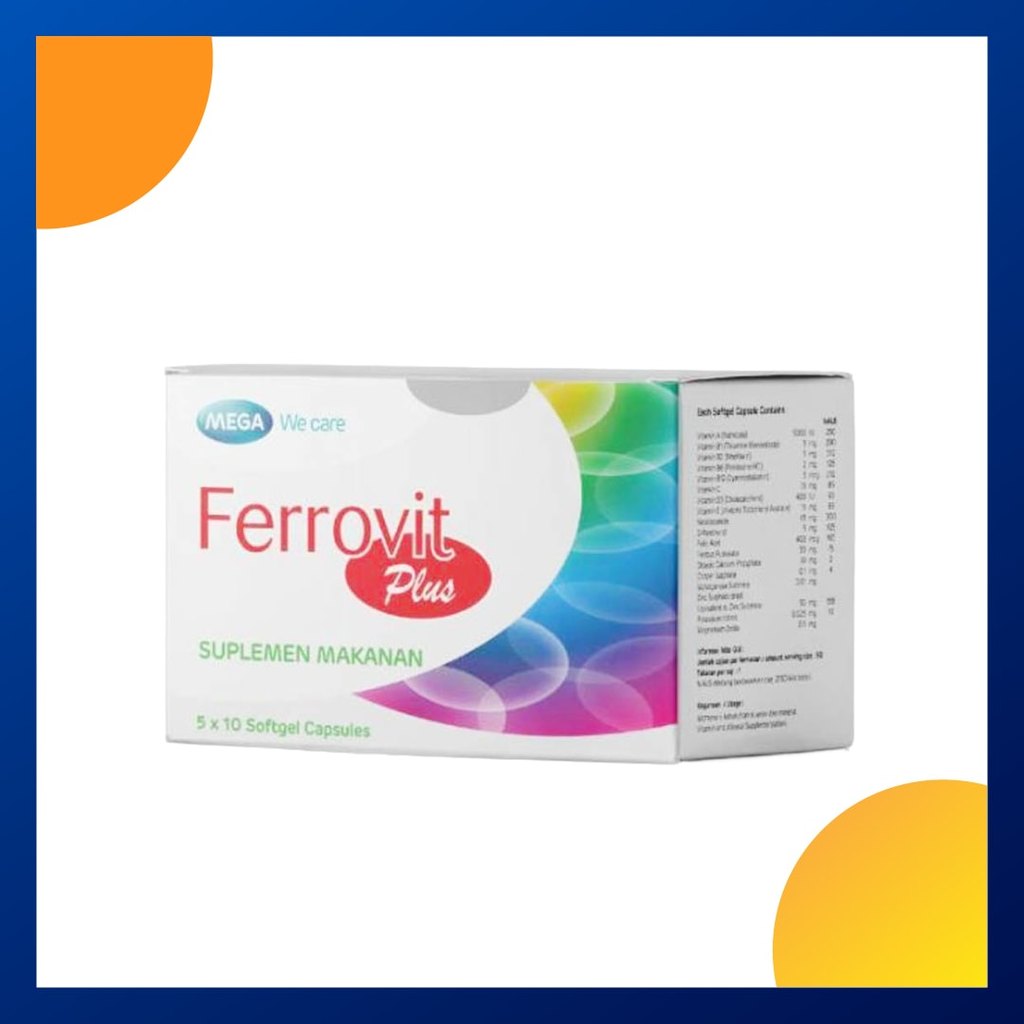 Ferrovit Plus Box 50 Kapsul