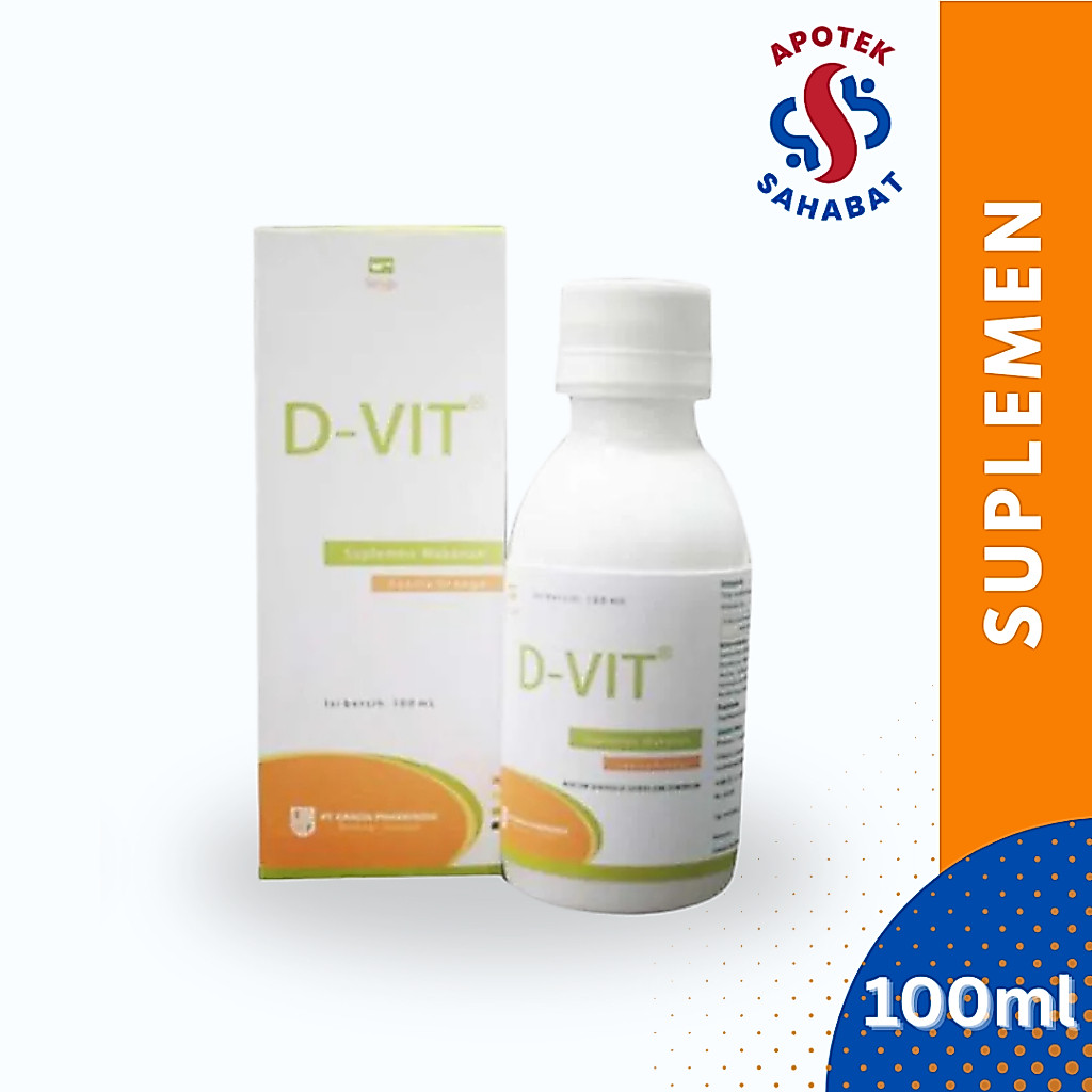 D-Vit Syrup Isi 100 Ml Botol