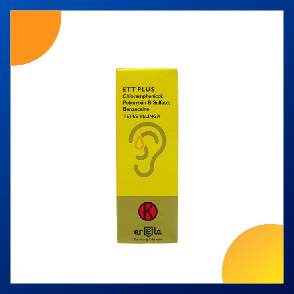 ETT PLUS EARDROP 1 BOTOL @ 10 ML
