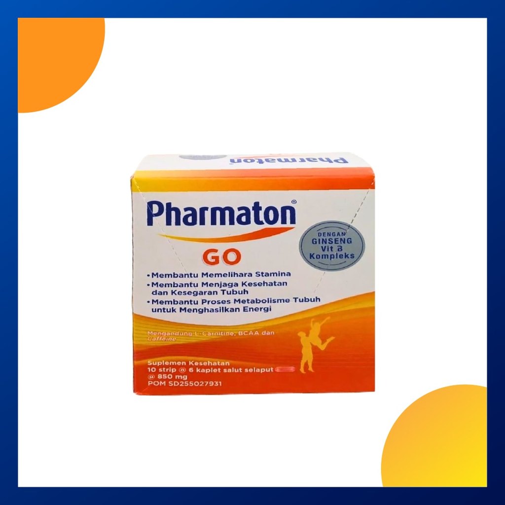Pharmaton Go Box 60 Kaplet