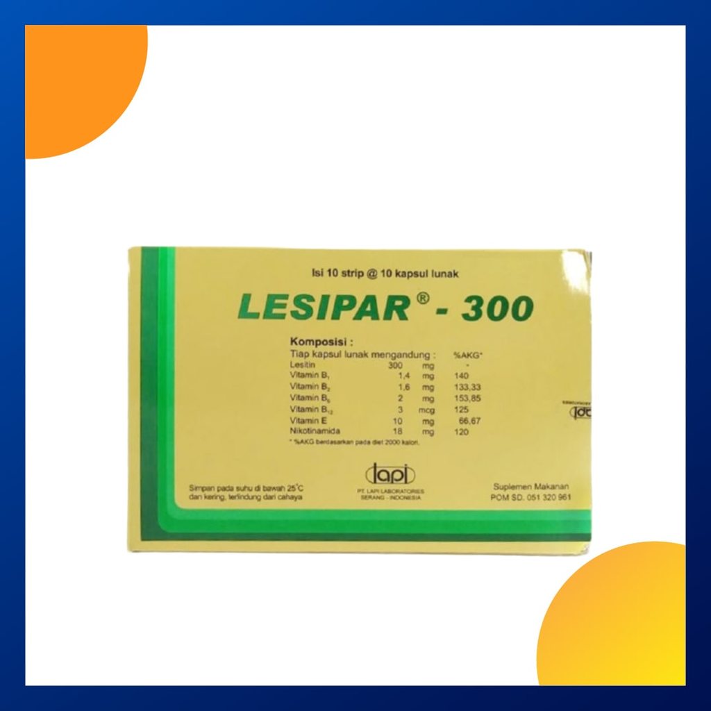 Lesipar-300 Box 100 Kapsul