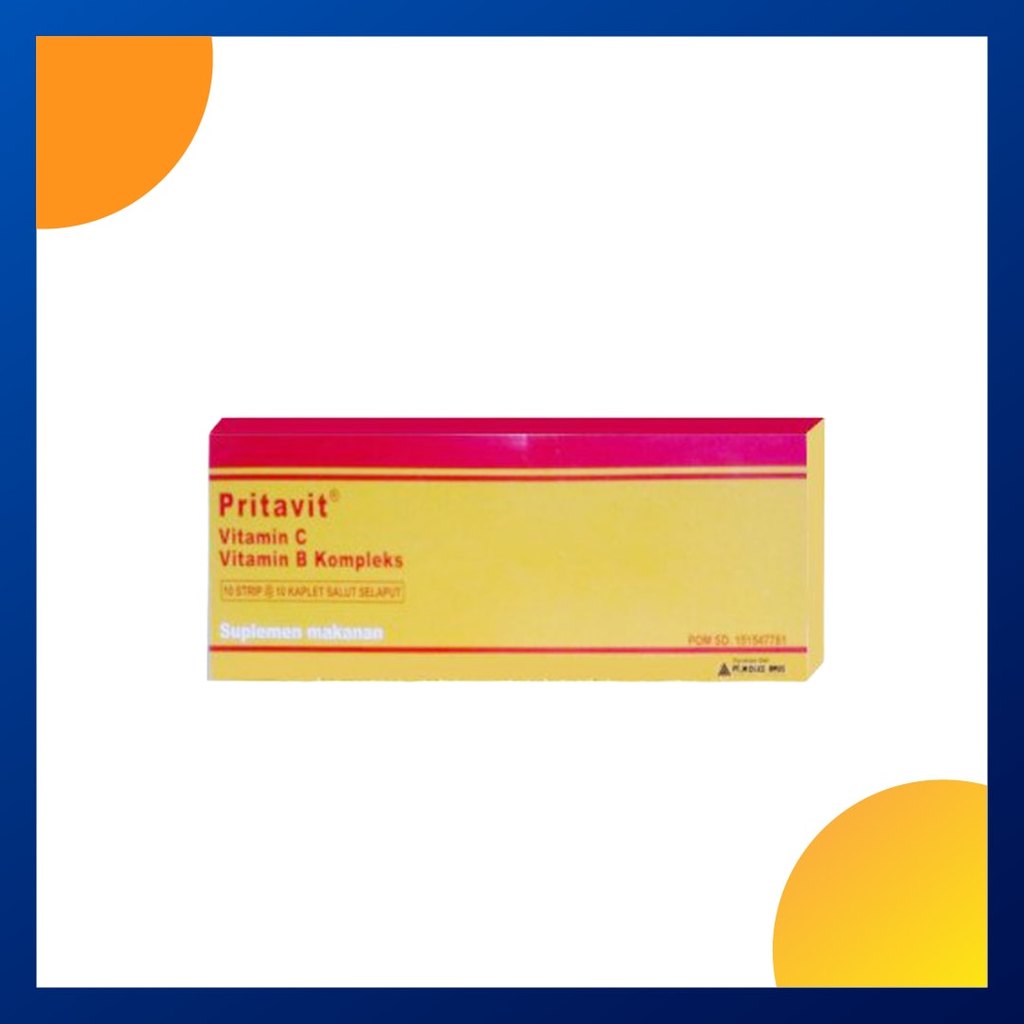 Pritavit Box Isi 100 Kaplet