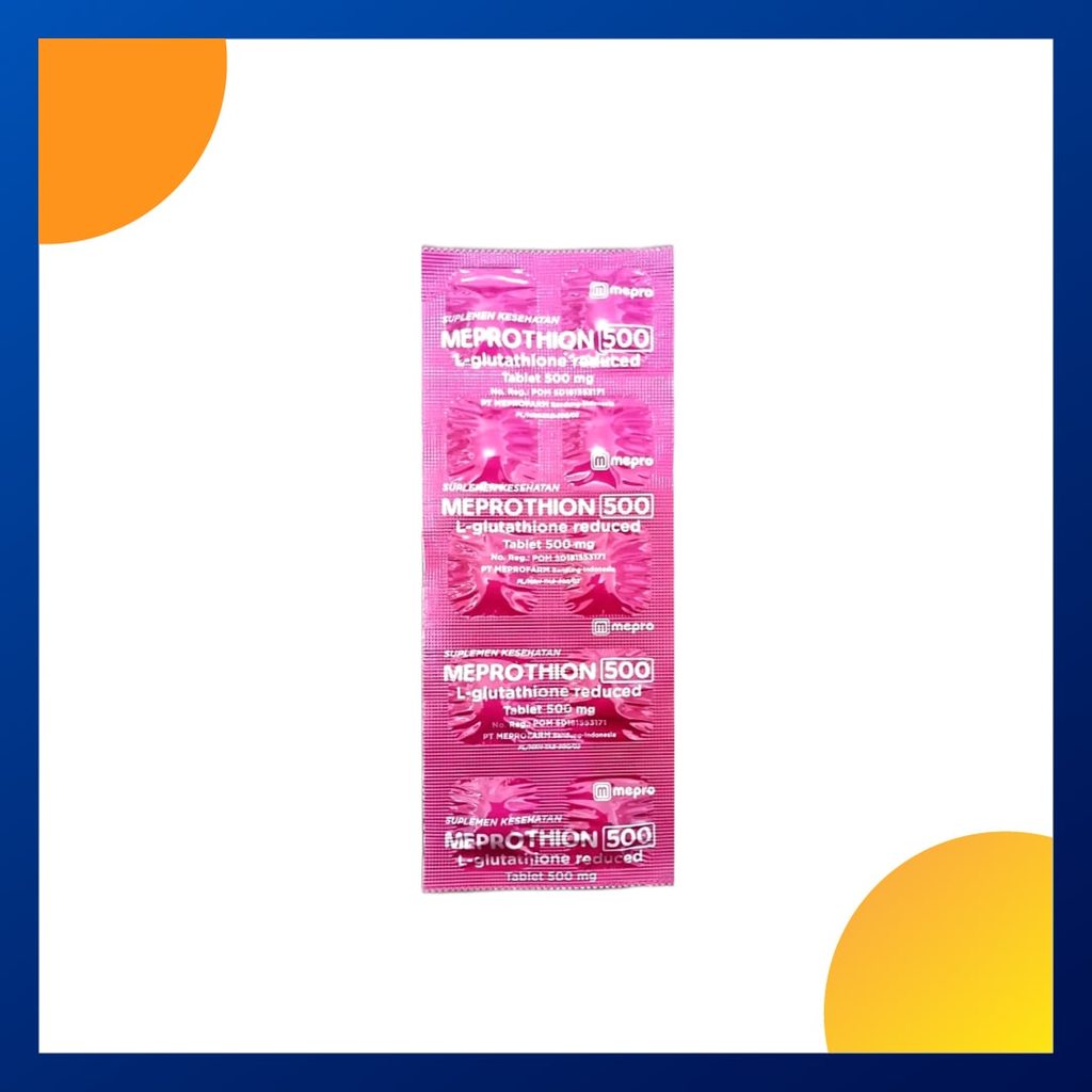 Meprothion 500 Mg Strip 10 Tablet