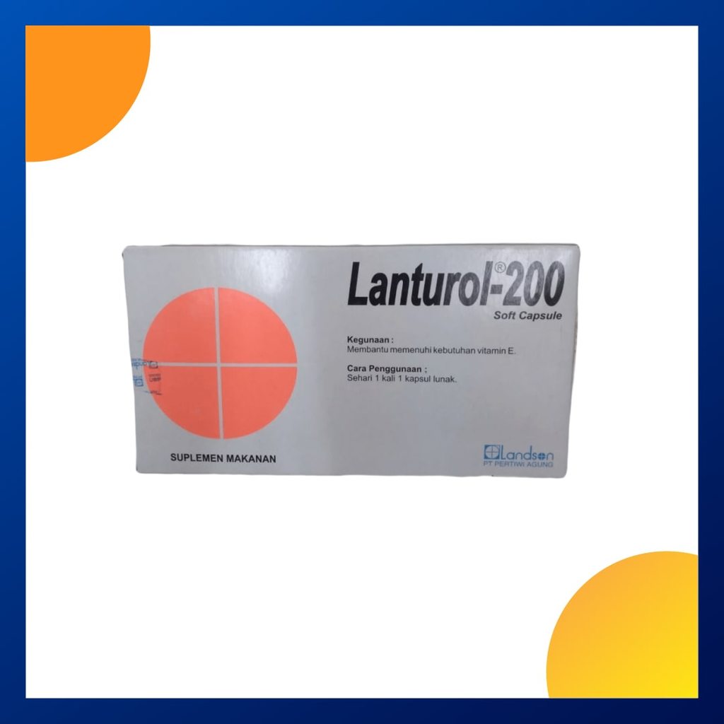 Lanturol 200 Iu Box 100 Kapsul