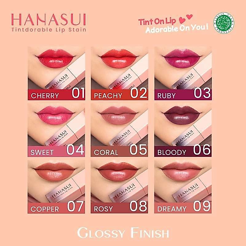 (COD) liptint hanasui 100% original