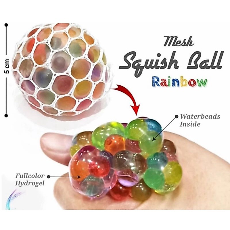MAINAN SQUISH BALL RAINBOW