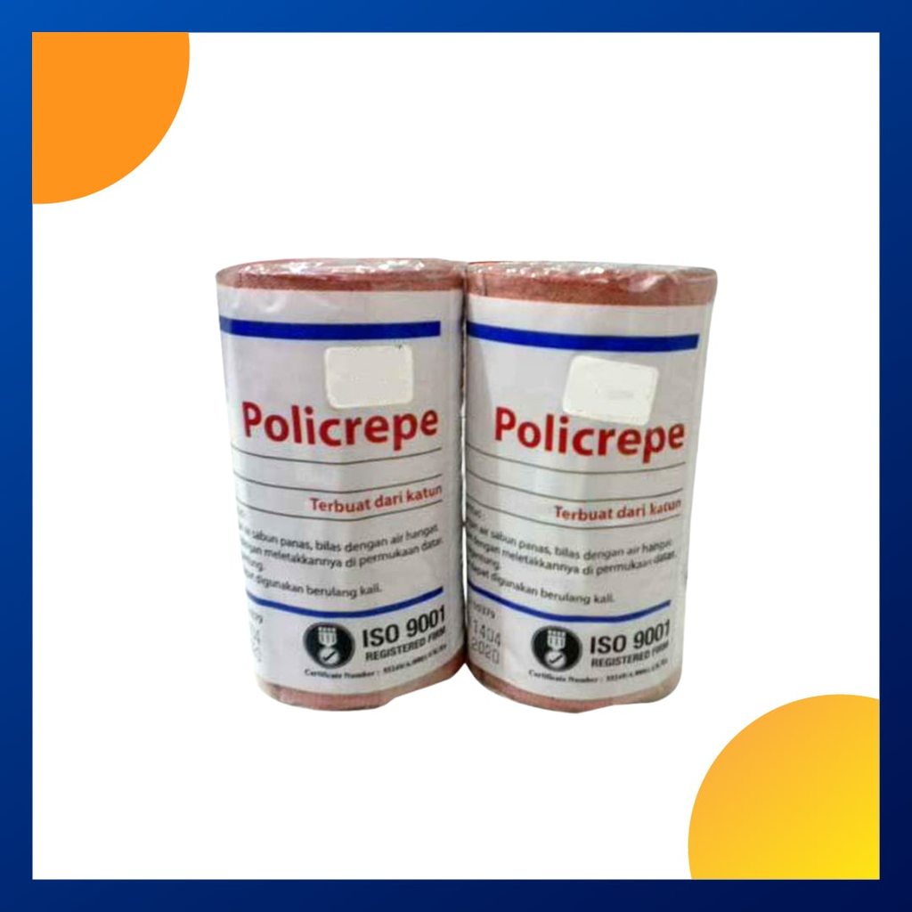 Policrepe Perban Elastis 7,5 Cm X 4,55 M