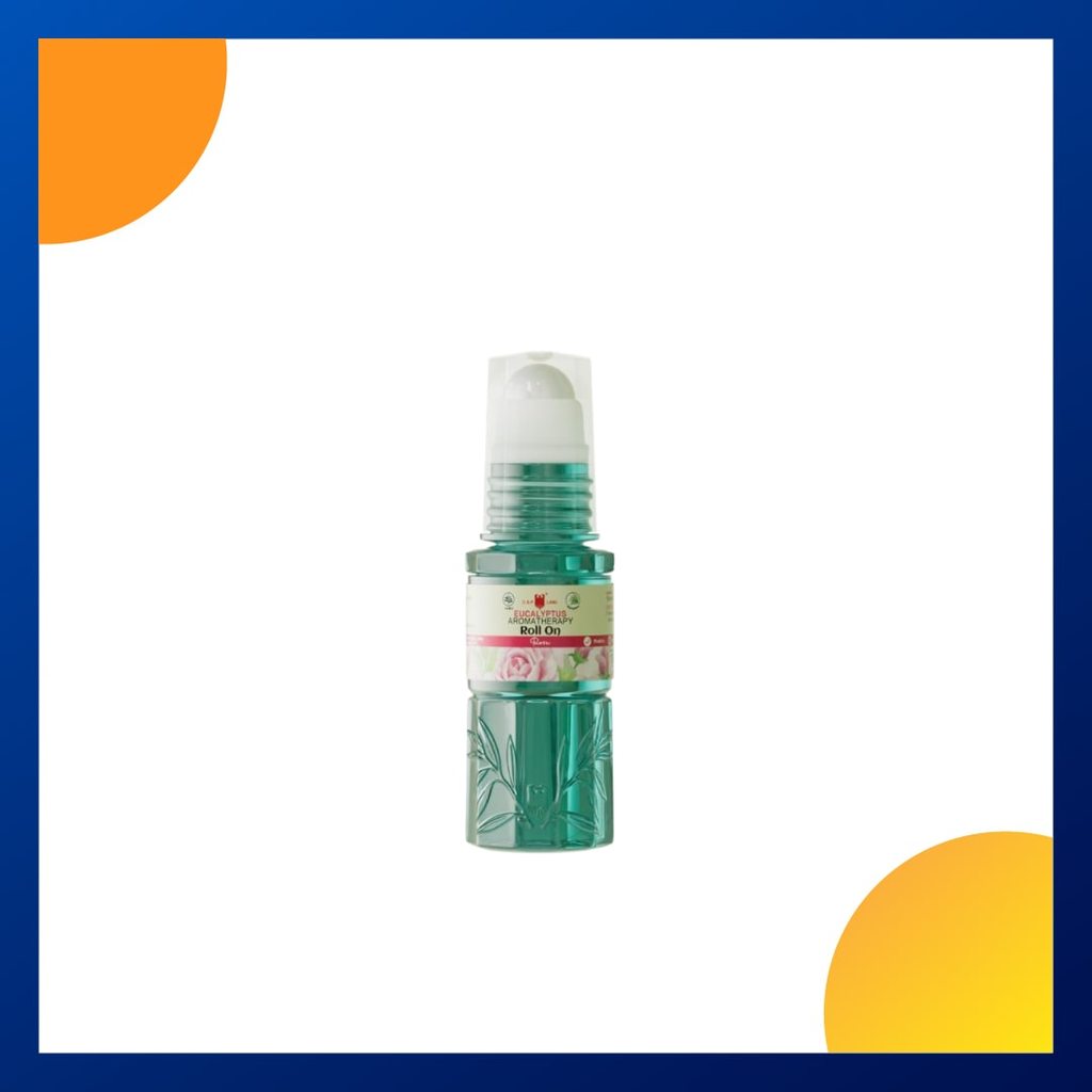Cap Lang Eucalyptus Aromatherapy Roll On Rose 15 Ml Botol