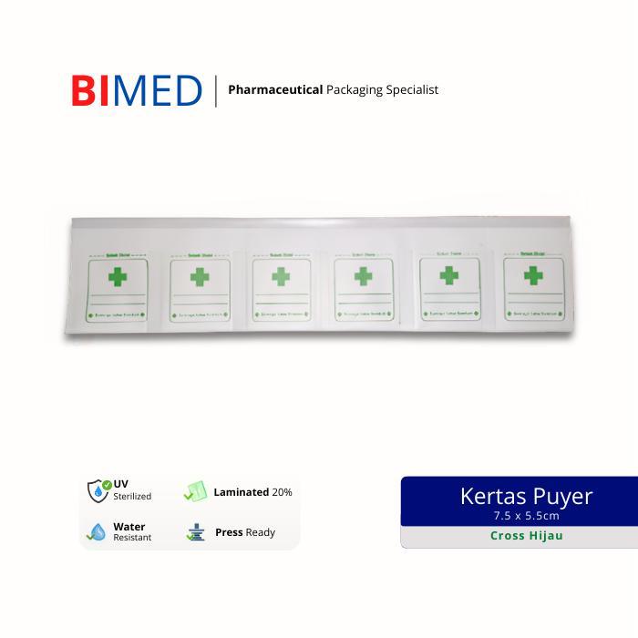 Kertas Puyer Press Logo Cross TERLARIS