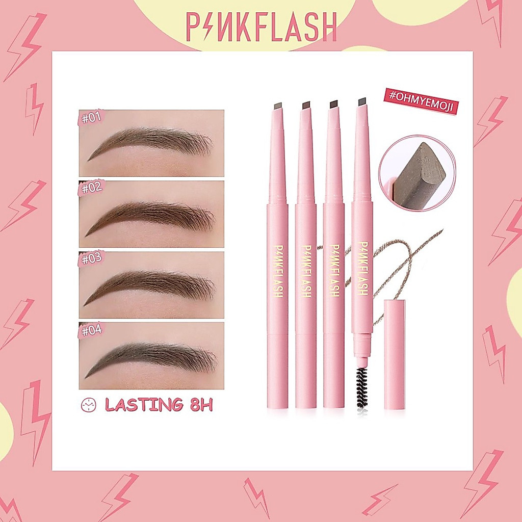 PINKFLASH Automatic Eyebrow Pencil Waterproof