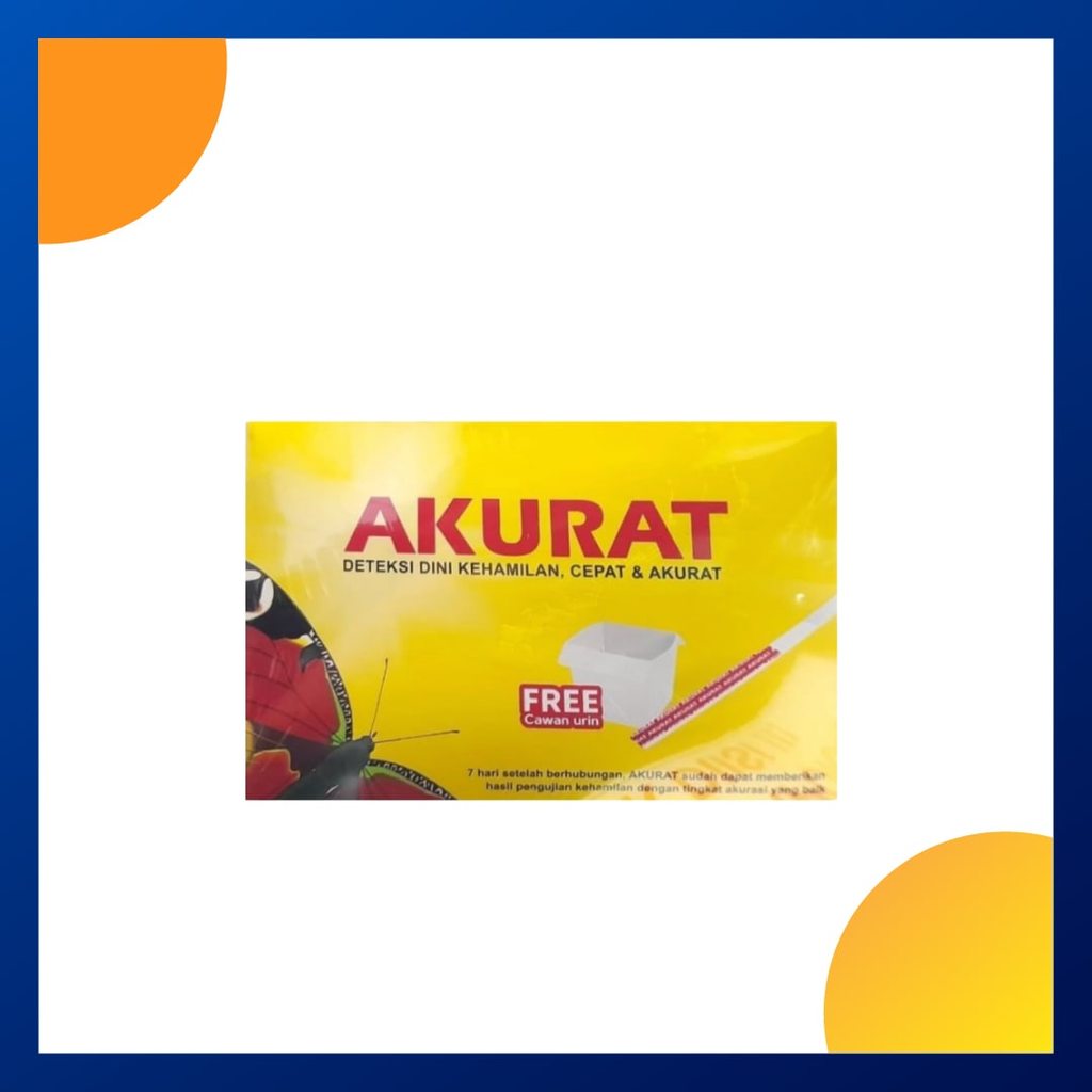Akurat Strip Deteksi Dini Kehamilan