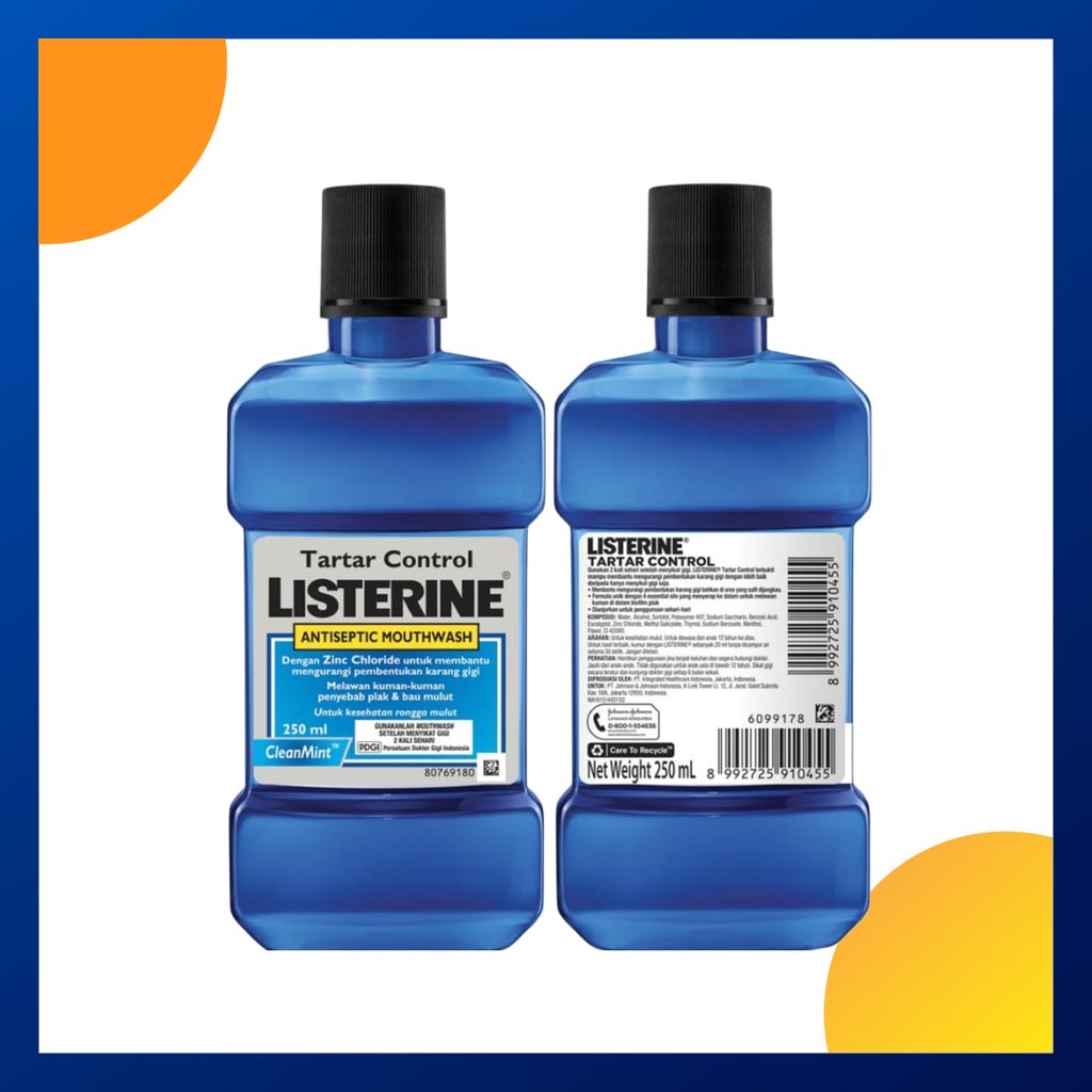 Listerine Tartar Control 250 Ml Botol