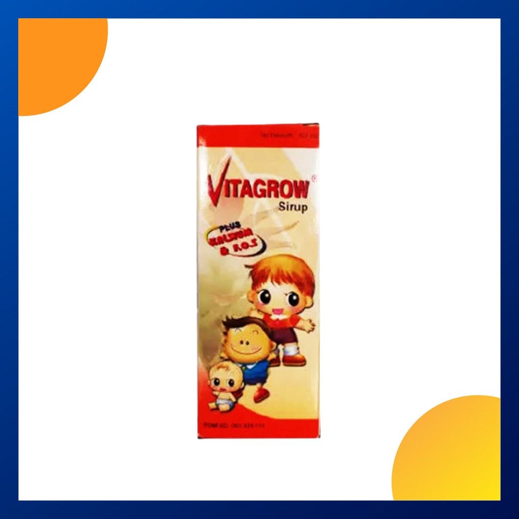 Vitagrow Syrup Isi 60 Ml Botol