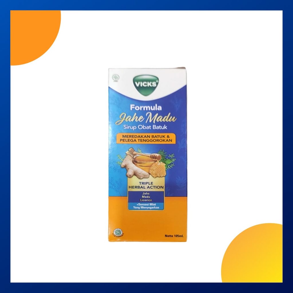Vicks Formula Jahe Madu 105 Ml Botol