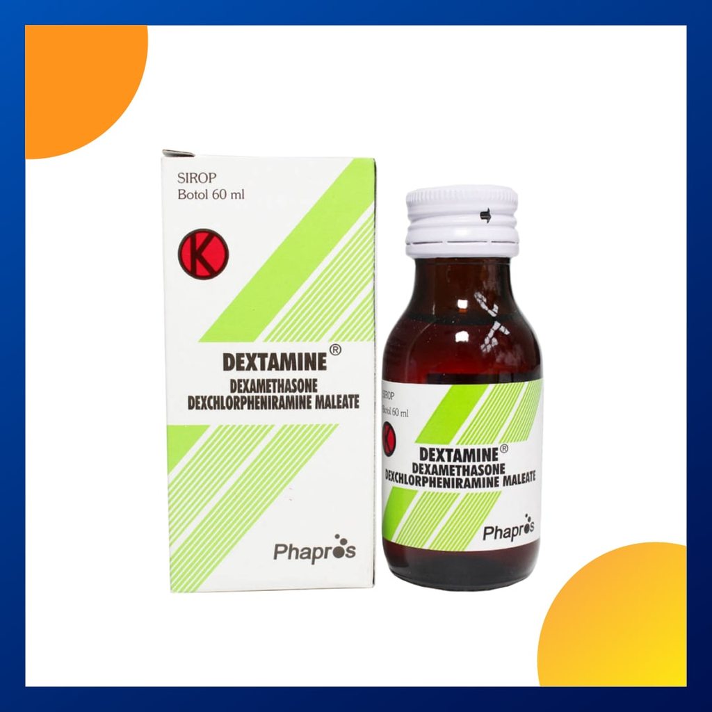 DEXTAMINE SIRUP 1 BOTOL @ 60 ML