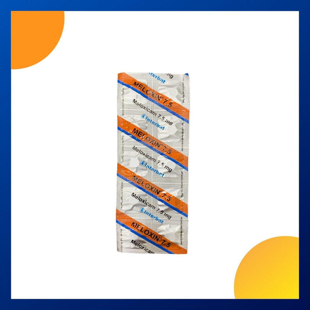 MELOXIN 7.5 7.5 MG 1 STRIP @ 10 TABLET