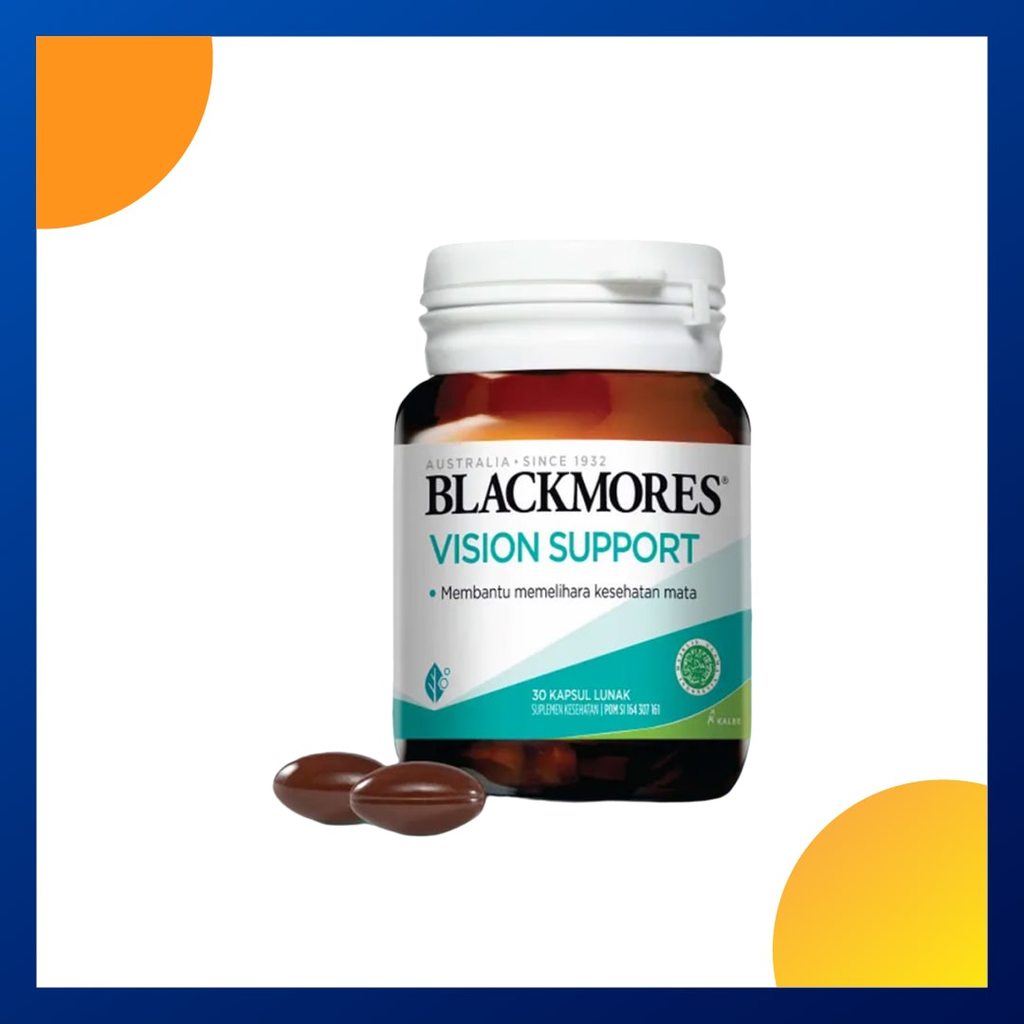 Blackmores Vision Support Botol 30 Kapsul