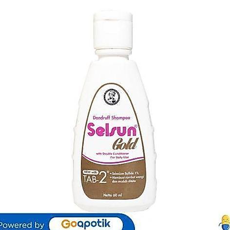 SELSUN GOLD SHAMPOO 60 ML