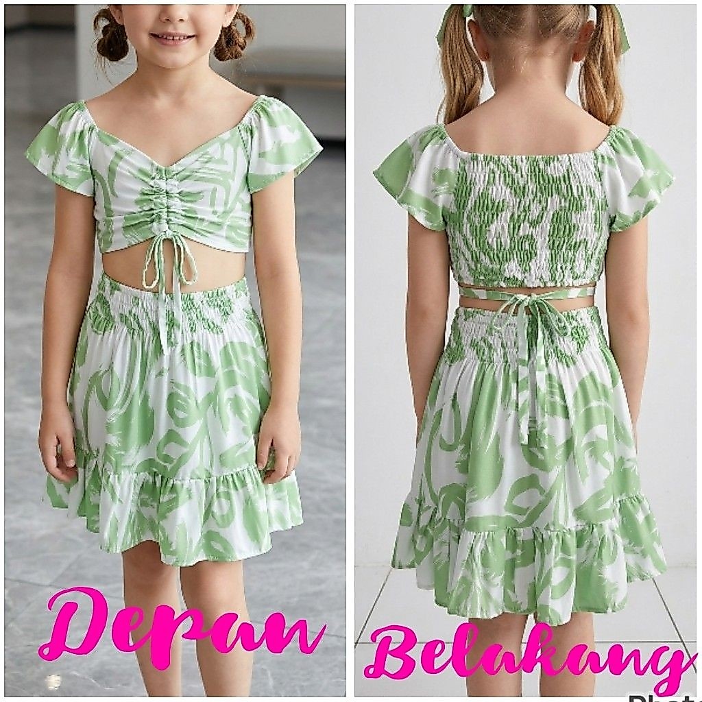 setelan Caca bahan rayon premium