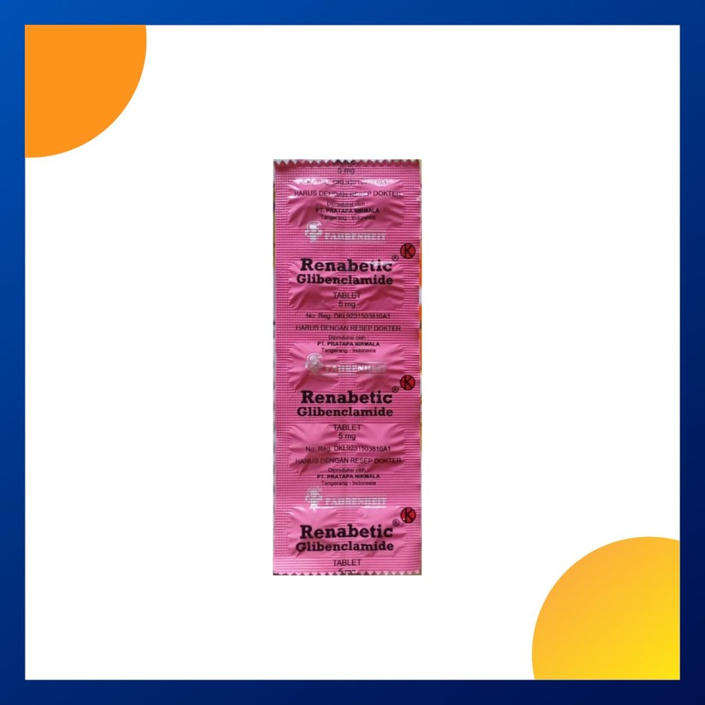 RENABETIC 5 MG 1 STRIP @ 10 TABLET