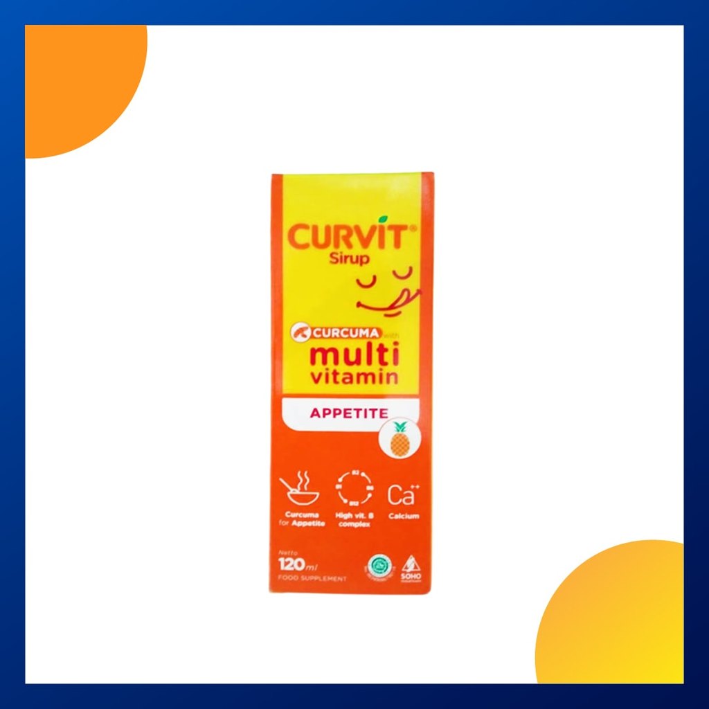 Curvit Syrup Isi 120 Ml Botol
